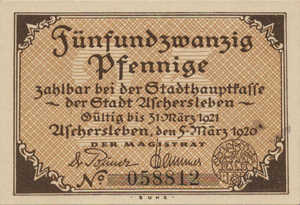 Germany, 25 Pfennig, A29.7a