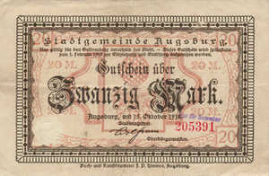 Germany, 20 Mark, 025.09