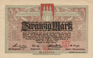 Germany, 20 Mark, 012.10