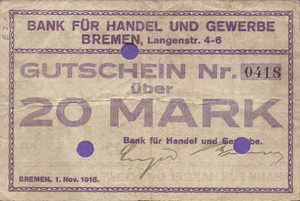 Germany, 20 Mark, 062.01