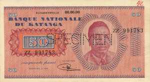 Katanga, 50 Franc, P7s