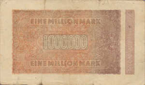 Germany, 1,000,000 Mark, P93