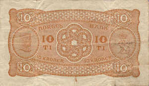 Norway, 10 Krone, P8c