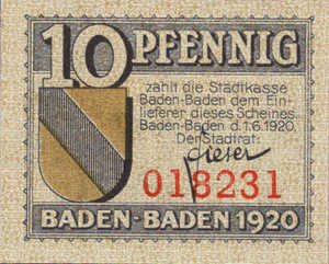 Germany, 10 Pfennig, B3.2