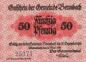 Germany, 50 Pfennig, B35.1b
