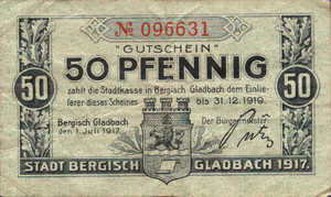 Germany, 50 Pfennig, B25.1c