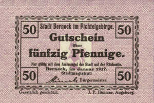 Germany, 50 Pfennig, B34.4f