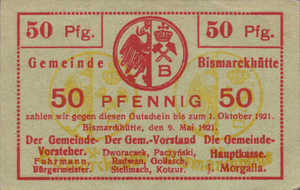 Germany, 50 Pfennig, B55.13c