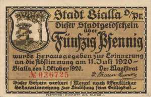 Germany, 50 Pfennig, 100.2a