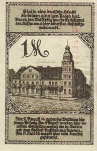 Germany, 1 Mark, 100.2a