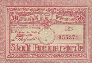 Germany, 50 Pfennig, B87.5a