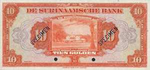 Suriname, 10 Gulden, P89s