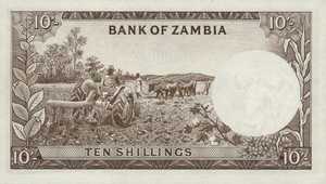 Zambia, 10 Shilling, P1s