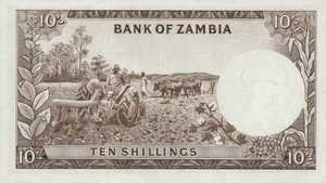 Zambia, 10 Shilling, P1
