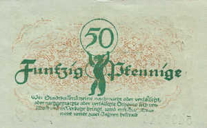 Germany, 50 Pfennig, B27.1b