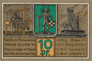 Germany, 10 Pfennig, 119.1a