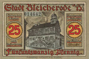 Germany, 25 Pfennig, 119.1a