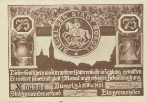 Germany, 75 Pfennig, 201.1a