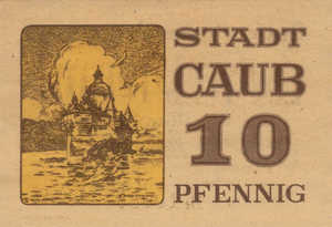Germany, 10 Pfennig, C10.1a