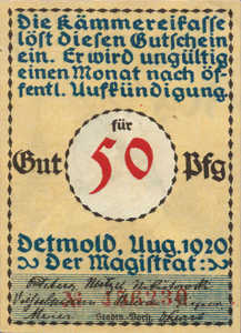 Germany, 50 Pfennig, 268.2d