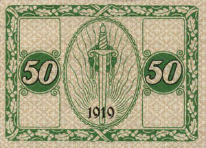 Germany, 50 Pfennig, D23.2