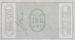 Italy, 100 Lira, 14-35