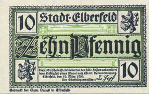 Germany, 10 Pfennig, E13.11