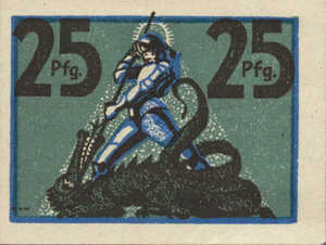Germany, 25 Pfennig, E10.3a