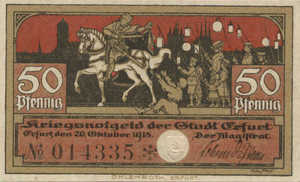 Germany, 50 Pfennig, E22.2