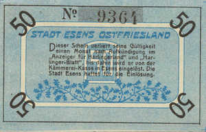 Germany, 50 Pfennig, E29.3c