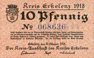 Germany, 10 Pfennig, E24.2a