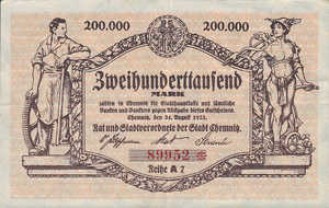 Germany, 200,000 Mark, 740f