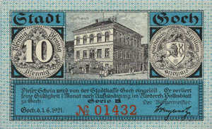 Germany, 10 Pfennig, 445.2a