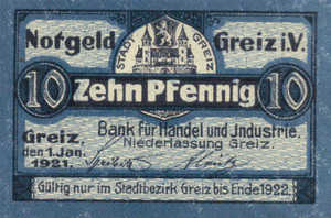 Germany, 10 Pfennig, 66.D7