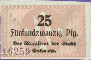 Germany, 25 Pfennig, G30.3b