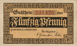 Germany, 50 Pfennig, H3.3c