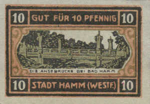 Germany, 10 Pfennig, 568.3a