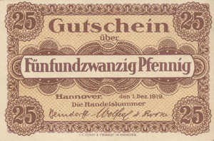 Germany, 25 Pfennig, H13.5c