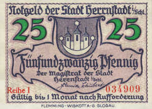 Germany, 25 Pfennig, H31.2a