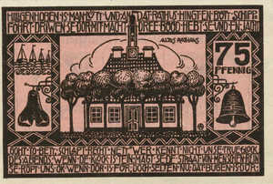 Germany, 75 Pfennig, 592.1