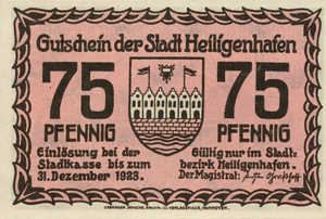 Germany, 75 Pfennig, 592.1