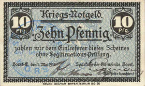 Germany, 10 Pfennig, H54.1e