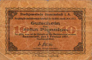 Germany, 10 Pfennig, I4.1b