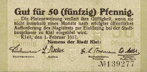 Germany, 50 Pfennig, K22.3