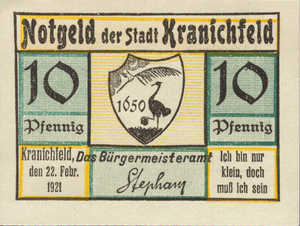 Germany, 10 Pfennig, 741.1d