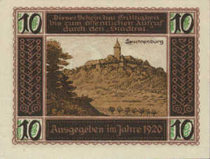 Germany, 10 Pfennig, K1.7b