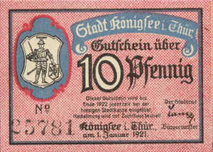 Germany, 10 Pfennig, 725.1a