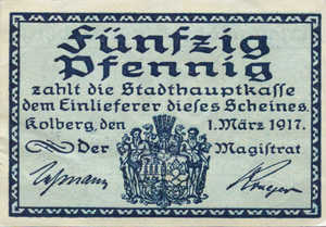 Germany, 50 Pfennig, K40.2c