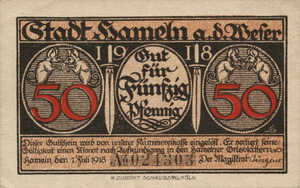 Germany, 50 Pfennig, H8.1a