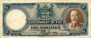 Fiji Islands, 5 Shilling, P31a